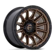 Load image into Gallery viewer, Fuel Offroad Wheels | PISTON FC866ZB Matte Bronze w/Gloss Black Lip