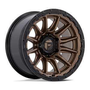 Fuel Offroad Wheels | PISTON FC866ZB Matte Bronze w/Gloss Black Lip