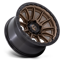 Load image into Gallery viewer, Fuel Offroad Wheels | PISTON FC866ZB Matte Bronze w/Gloss Black Lip