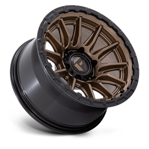 Fuel Offroad Wheels | PISTON FC866ZB Matte Bronze w/Gloss Black Lip