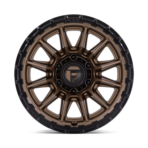 Fuel Offroad Wheels | PISTON FC866ZB Matte Bronze w/Gloss Black Lip