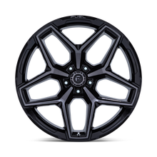 Load image into Gallery viewer, Fuel Offroad Wheels | FLUX 5 FC854BT Gloss Black Brushed w/Gray Tint