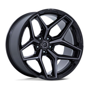 Fuel Offroad Wheels | FLUX 5 FC854BT Gloss Black Brushed w/Gray Tint