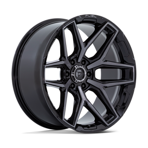 Fuel Offroad Wheels | FLUX 6 FC854BT Gloss Black Brushed w/Gray Tint