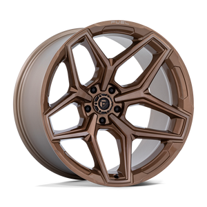 Fuel Offroad Wheels FLUX 5 FC854ZR Platinum Bronze 88 Rotors Offroad