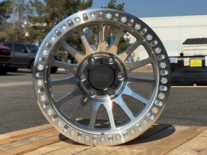 RRW RR7-V FLOW FORM 17X8.5 -12 MACHINED SILVER (6X5.5 | 6X139.7)