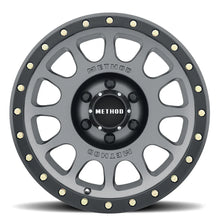 Load image into Gallery viewer, Method Race Wheels - MR305 Titanium - Matte Black Lip