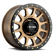 Load image into Gallery viewer, Method Race Wheels - MR305 Method Bronze - Matte Black Lip