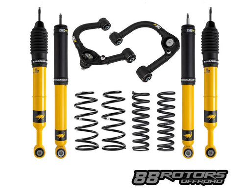 2010-2024 Toyota 4Runner ARB OME Nitrocharger Plus, UCA & Rear Lift Options