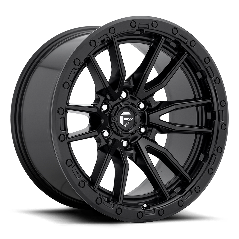 Fuel Offroad Wheels | REBEL 6 D679 Matte Black – 88 Rotors Offroad