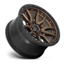 Load image into Gallery viewer, Fuel Offroad Wheels | REBEL 5 D681 Matte Bronze w/Black Ring