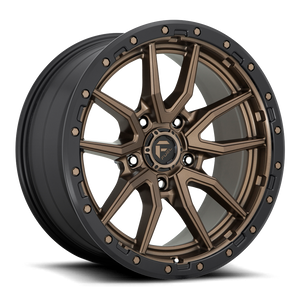 Fuel Offroad Wheels | REBEL 5 D681 Matte Bronze w/Black Ring