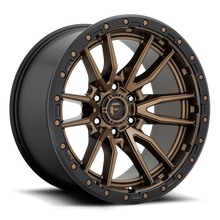 Load image into Gallery viewer, Fuel Offroad Wheels | REBEL 6 D681 Matte Bronze w/Black Ring