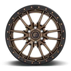 Fuel Offroad Wheels | REBEL 6 D681 Matte Bronze w/Black Ring