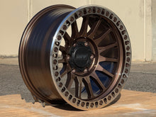 Load image into Gallery viewer, RRW RR7-V FLOW FORMED 17X8.5 +0 GLOSS BRONZE MACHINED LIP (6X5.5 | 6X139.7)
