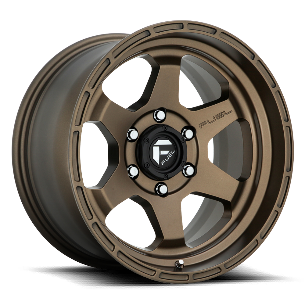 Fuel Offroad Wheels | SHOK D666 Matte Bronze – 88 Rotors Offroad