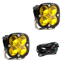 Load image into Gallery viewer, Squadron Sport Black LED Auxiliary Light Pod Pair With Harness Included