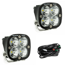 Load image into Gallery viewer, Squadron Sport Black LED Auxiliary Light Pod Pair With Harness Included