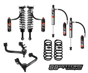 03-24 Toyota 4Runner Fox Performance Elite Series DSC, Camburg Tubular X-Joint UCA, OME Springs