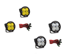 Load image into Gallery viewer, Squadron-R Sport Black LED Auxiliary Light Pod Pair With Harness Included
