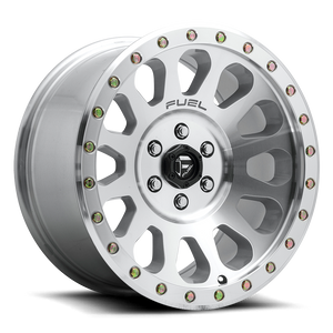 Fuel Offroad Wheels | VECTOR D647 Diamond Cut Machined Silver