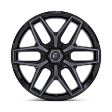 Load image into Gallery viewer, Fuel Offroad Wheels | FLUX 6 FC854BT Gloss Black Brushed w/Gray Tint