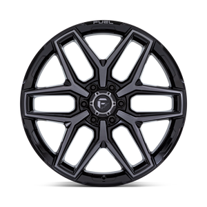 Fuel Offroad Wheels | FLUX 6 FC854BT Gloss Black Brushed w/Gray Tint