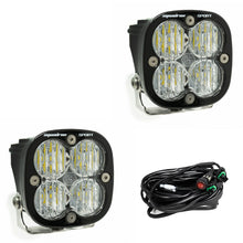 Load image into Gallery viewer, Squadron Sport Black LED Auxiliary Light Pod Pair With Harness Included