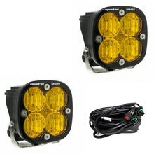 Load image into Gallery viewer, Squadron Sport Black LED Auxiliary Light Pod Pair With Harness Included