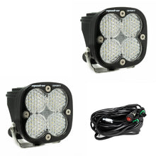 Load image into Gallery viewer, Squadron Sport Black LED Auxiliary Light Pod Pair With Harness Included