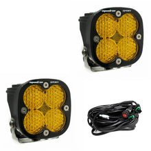 Load image into Gallery viewer, Squadron Sport Black LED Auxiliary Light Pod Pair With Harness Included