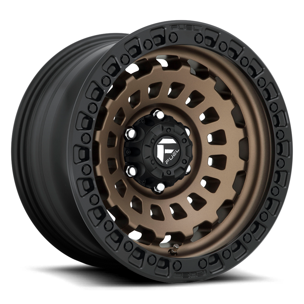 Fuel Offroad Wheels | ZEPHYR D634 Bronze w/Black Ring – 88 Rotors