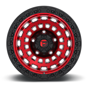 Fuel Offroad Wheels | ZEPHYR D632 Candy Red w/Matte Black Ring