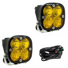 Load image into Gallery viewer, Squadron Pro Black LED Auxiliary Light Pod Pair With Harness Included