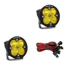 Load image into Gallery viewer, Squadron-R Pro Black LED Auxiliary Light Pod Pair With Harness Included