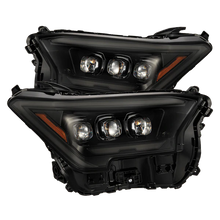 Load image into Gallery viewer, 24-up Toyota Tacoma / 25-up 4Runner Alpharex NOVA-Series LED Projector Headlights Alpha-Black