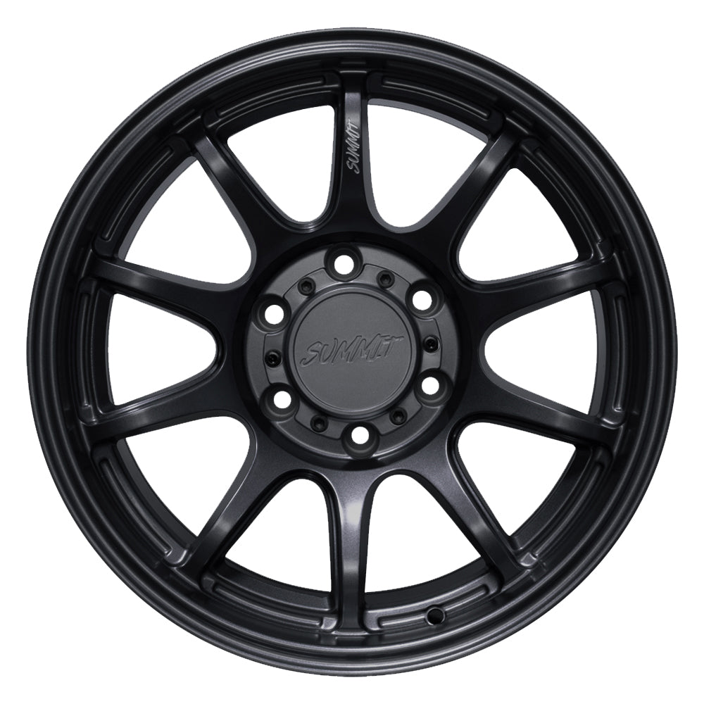 APEX / MATTE BLACK / 17X9.0 -25