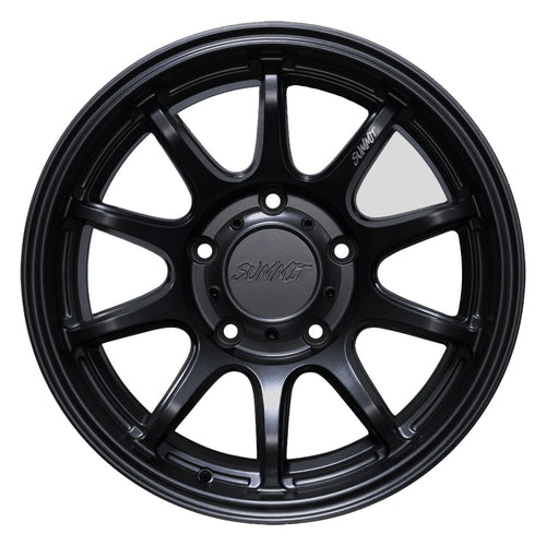 APEX / MATTE BLACK / 17X9.0 +0 5x150