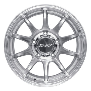 APEX / MACHINED SILVER / 17X9.0 +0 5x150