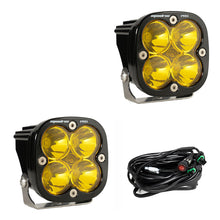 Load image into Gallery viewer, Squadron Pro Black LED Auxiliary Light Pod Pair With Harness Included