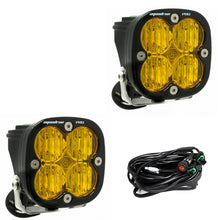 Load image into Gallery viewer, Squadron Pro Black LED Auxiliary Light Pod Pair With Harness Included