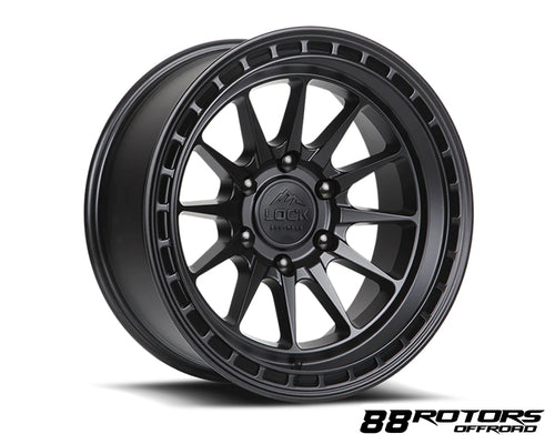 Lock Offroad Wheels | BAJA Matte Black