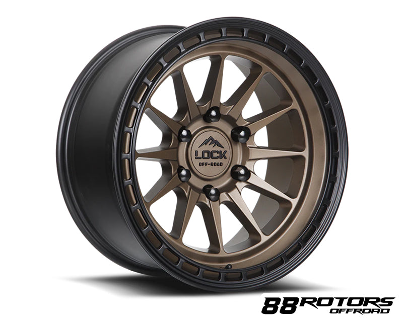 Lock Offroad Wheels | BAJA Matte Bronze