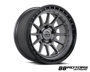 Lock Offroad Wheels | BAJA Matte Gunmetal