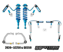 Load image into Gallery viewer, 2024+ Toyota Land Cruiser LC250 &amp; Lexus GX550 NON-KDSS King 2.5 Coilovers/Shocks W/Compression Adjusters UCA OPTIONS