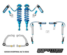 Load image into Gallery viewer, 2024+ Lexus GX550 Overtrail w/E-KDSS King 2.5 Coilovers/Shocks W/Compression Adjusters UCA OPTIONS