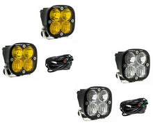 Load image into Gallery viewer, Squadron Pro Black LED Auxiliary Light Pod Pair With Harness Included