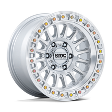 Load image into Gallery viewer, KMC IMS WHEELS - GLOSS SILVER WITH MACHINED FACE