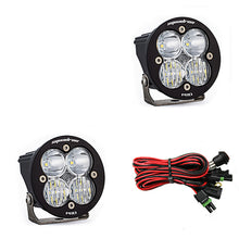 Load image into Gallery viewer, Squadron-R Pro Black LED Auxiliary Light Pod Pair With Harness Included