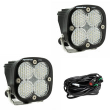 Load image into Gallery viewer, Squadron Pro Black LED Auxiliary Light Pod Pair With Harness Included